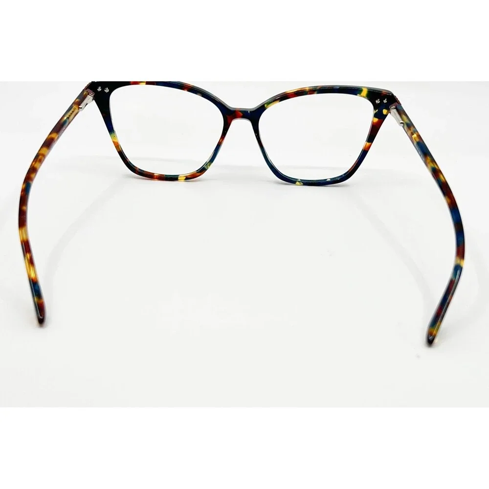 Wittnauer Serenity Eyeglasses Womens Blue Tortoise Cat Eye Frames 53-15-135
